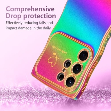 LCHULLE Galaxy S24 Ultra Women's Case - Shockproof & Colorful