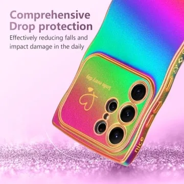 LCHULLE Galaxy S24 Ultra Women's Case - Shockproof & Colorful