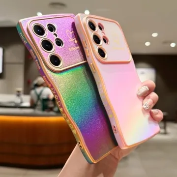 LCHULLE Galaxy S24 Ultra Women's Case - Shockproof & Colorful