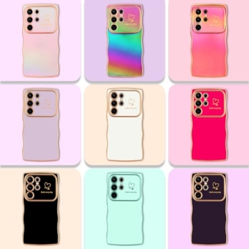 LCHULLE Galaxy S24 Ultra Women's Case - Shockproof & Colorful