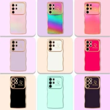LCHULLE Galaxy S24 Ultra Women's Case - Shockproof & Colorful