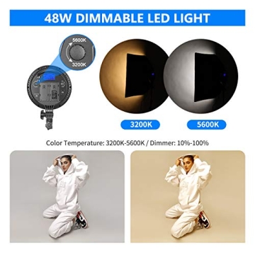 Neewer LED Softbox Lighting Kit for Perfect Photography