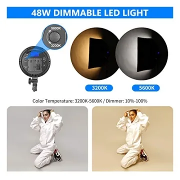 Neewer LED Softbox Lighting Kit for Perfect Photography