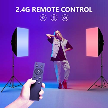 Neewer LED Softbox Lighting Kit for Perfect Photography