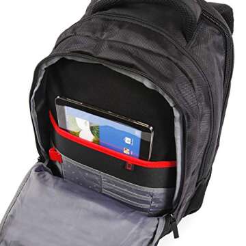 Perry Ellis M200 Backpack - Durable Business Laptop Bag