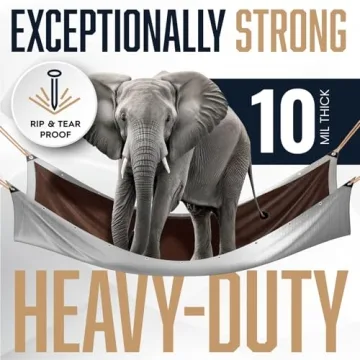 Heavy Duty Tarp 6x8 - Waterproof and Durable