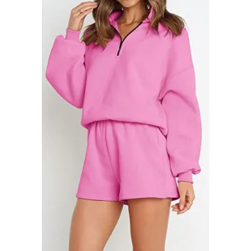 AUTOMET Women’s Stylish Oversized 2 Piece Loungewear