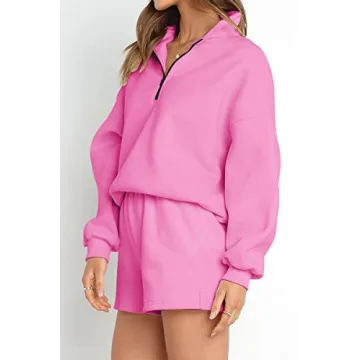 AUTOMET Women’s Stylish Oversized 2 Piece Loungewear