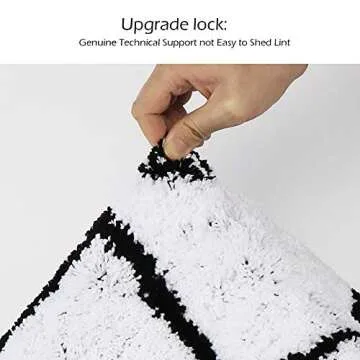 LIVEBOX Kids Play Mat,Hopscotch Area Rug Runner 2' x 5' Soft Plush Playroom Carpet Non-Slip Childrens Numbers Educational & Fun Throw Rugs for Bedroom Nursery Decor Best Shower Gift (White)