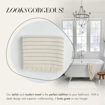 Loomia Turkish Bath and Hand Towel Set - Luxurious Cotton