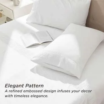 Soft & Breathable Bedsure King Size Sheet Set for Comfort