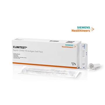 CLINITEST Rapid COVID-19 Antigen Self-Test Kit - 5 Tests