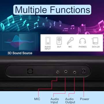 Portable 61-Key Digital Piano Keyboard for Beginners