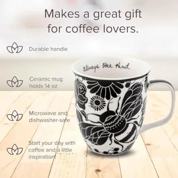 Karma Gifts Boho Bee Mug - 16 oz Coffee & Tea Mug