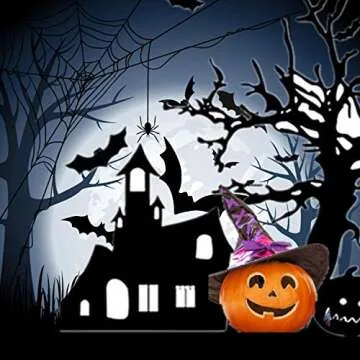 Berry USA Halloween Bat Wall Decals 120 Pack