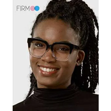 Firmoo Blue Light Blocking Glasses, Anti Eyestrain Anti Headache, Oversized Bagy Computer Glasses,No...