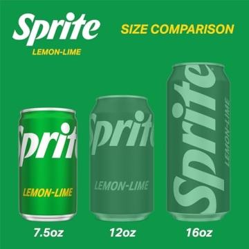 Sprite Lemon Lime Soda 7.5 oz Pack of 6 - Refreshing Taste