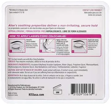 Clear Eyelash Adhesive 0.176 oz for Perfect Lashes