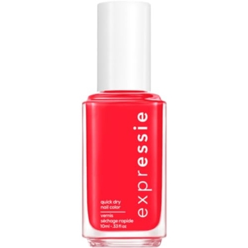 Essie Quick Dry Vegan Nail Polish - Electric Coral-Red