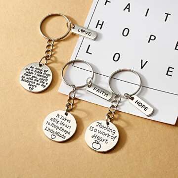 80 Pieces Word Charms Pendants Engraved Motivational Charms Pendants Jewelry Making Accessories for DIY Necklaces, Bracelets, Key Chains(Silver)