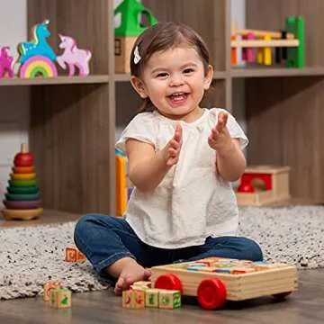 Oaktown Large Stackable Wooden Blocks for Toddlers 1-3