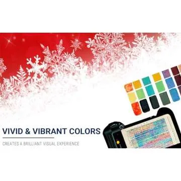 Allenjoy Snowflake Christmas Backdrop for Winter Events