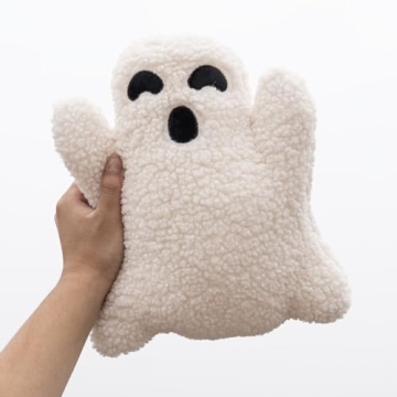 Yopcuvi Ghost Pillow Cute Plush Decoration 11.8 Inch
