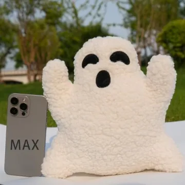 Yopcuvi Ghost Pillow Cute Plush Decoration 11.8 Inch