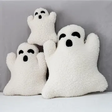 Yopcuvi Ghost Pillow Cute Plush Decoration 11.8 Inch