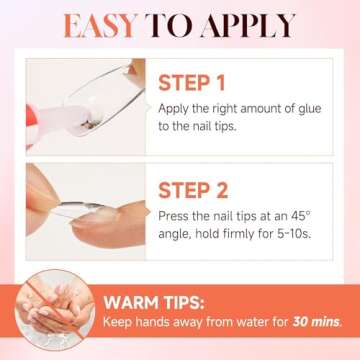 UNA GELLA Nail Glue for Press Ons 5ml 3Pcs Glue On Nails Press On Nail Glue Super Strong Adhesive 15ml(0.5oz) Super Bond Nail Glue for Acrylic Nails Long Lasting Nail Glue for Nail Tips DIY Salon