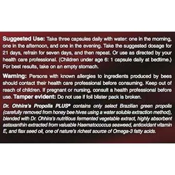 Dr. Ohhira's Propolis Plus with Brazilian Green Propolis, 120 Capsules