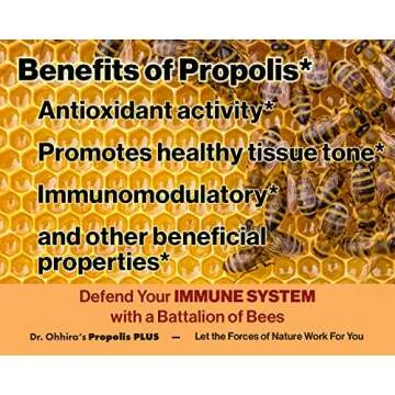 Dr. Ohhira's Propolis Plus with Brazilian Green Propolis, 120 Capsules