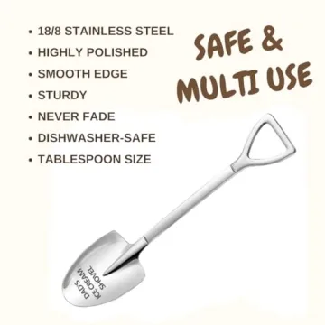 Funny Engraved Ice Cream Spoon for Dads Gift