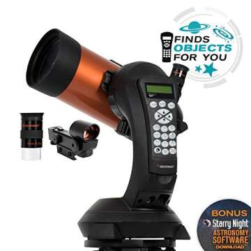 Celestron - NexStar 4SE Telescope - Computerized Telescope for Beginners and Advanced Users - Fully-...