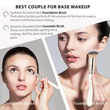 Dpolla Pro Makeup Brushes - Flawless Application Every Time