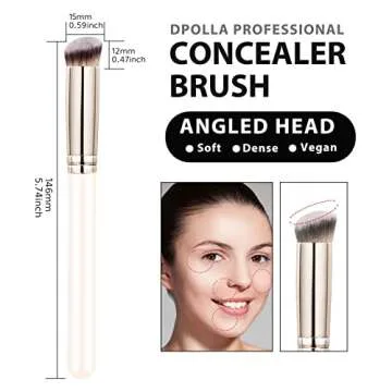 Dpolla Pro Makeup Brushes - Flawless Application Every Time