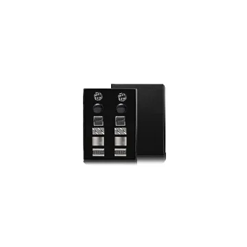 FIBO STEEL 6 Pairs Classic Cufflinks for Men Wedding Business Birthday Father's Day Cufflinks Set wi...