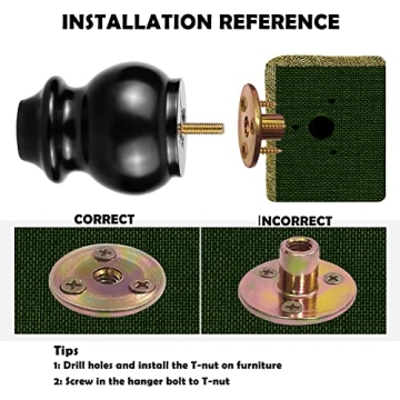 Solid Wood 4 Inch Bun Feet for Stylish Furniture Upgrade