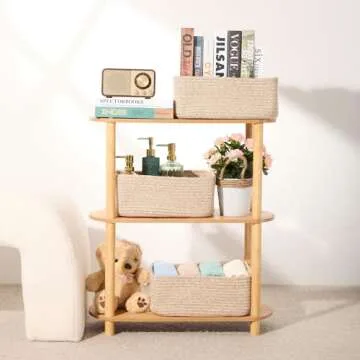 MiniArk Woven Baskets for Stylish Home Organization