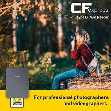 CFexpress Card Reader for Fast 10Gbps Data Transfer