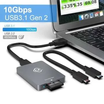 CFexpress Card Reader for Fast 10Gbps Data Transfer