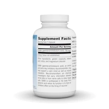 Natural Source Naturals GABA for Calm Mind - 180 Capsules