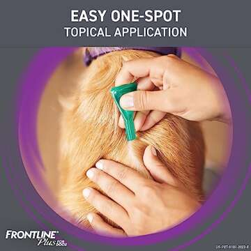 FRONTLINE Plus Flea and Tick Treatment for Large Dogs