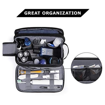 BAGSMART Toiletry Bag for Men - Travel Organizer