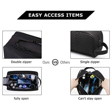 BAGSMART Toiletry Bag for Men - Travel Organizer