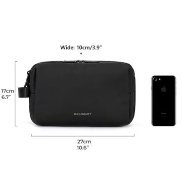 BAGSMART Toiletry Bag for Men - Travel Organizer