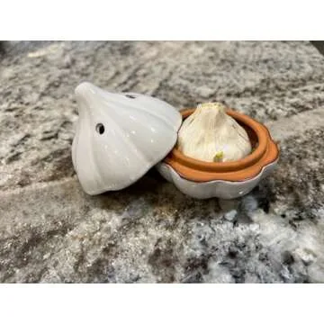 Shop JBK Pottery Garlic Keeper - Perfect for Small Spaces