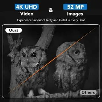 GTHUNDER Night Vision Goggles - 4K UHD Video, 52MP Photos, App Control