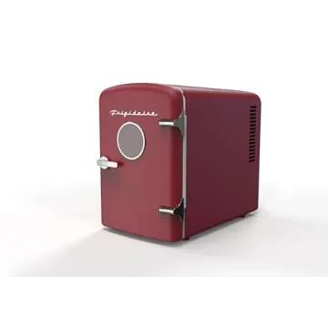 Frigidaire Retro Mini Beverage Refrigerator - 6 Can Capacity