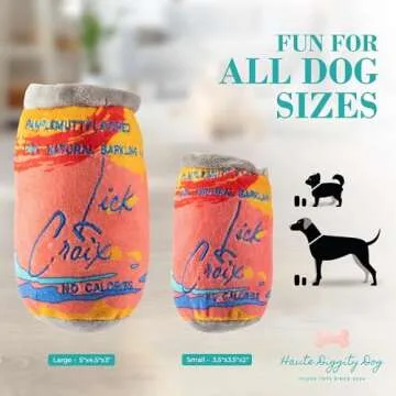 Haute Diggity Dog LickCroix Barkling Water Pamplemutt Plush Toy